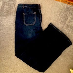 Lane Bryant 14 stitched jeans